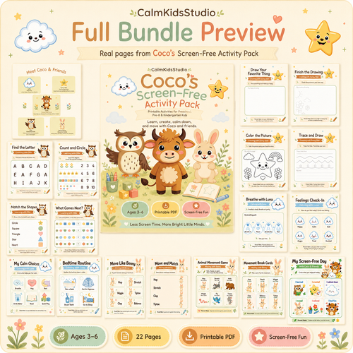 Coco’s Screen-Free Activity Pack